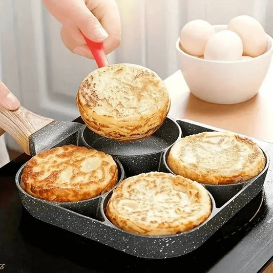 4-in-1 Antihaft-Pfanne für Frühstück und Snacks